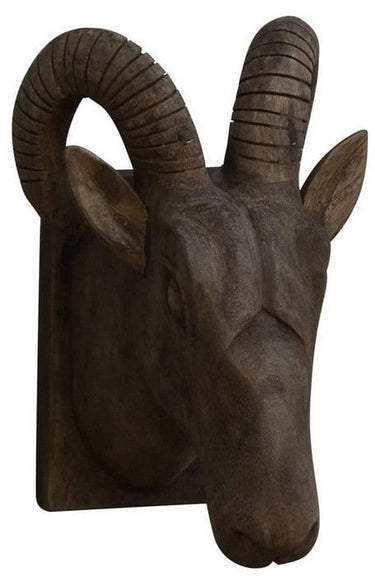 Wall Sconce - Rams Head Medium at Online8 Furniture Auckland NZ