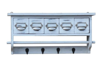 Wall Unit with Coat Hooks at Online8 Furniture Auckland NZ