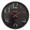 Westminster Wall Clock - Black at Online8 Furniture Auckland NZ
