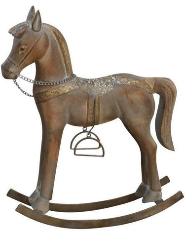 Wooden Rocking Horse Medium at Online8 Furniture Auckland NZ