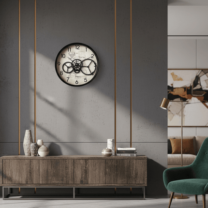 The Art of the Machine: Why Moving Gear Wall Clocks are the Ultimate Statement Piece
