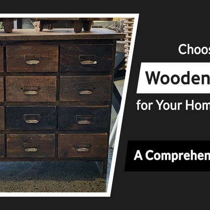 wooden storage cabinet