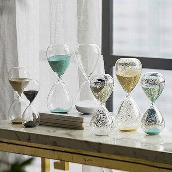 Hourglass and Sandtimers at Online8 Showroom NZ