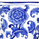 Ren Bowl - Glazed Blue & White (26.7cm)