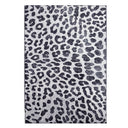 Asana Leopard Black/White Rug
