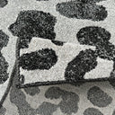 Asana Leopard Black/White Rug
