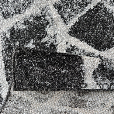 Asana Stone Black/Grey Rug