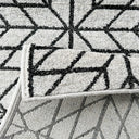 Asana Tile Cream/Black Rug