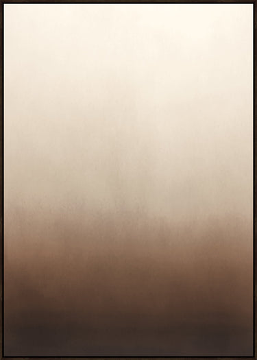 San Viento textured canvas print in a walnut frame