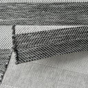 Coast Outdoor Stripe Charcoal Rug