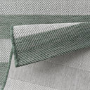 Coast Outdoor Stripe Green Rug
