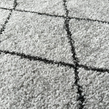 Avery Diamond Grey Rug Mat