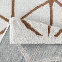 Brax Grid Copper Rug