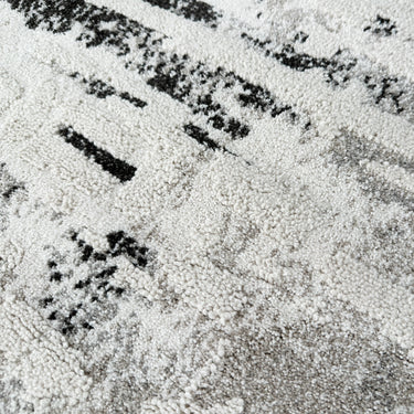 Munro Distressed Grey/Black Rug