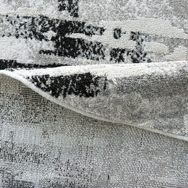 Munro Distressed Grey/Black Rug