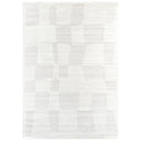 Hudson Soft Grey Checker Rug