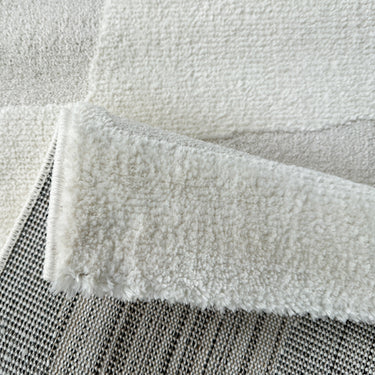 Hudson Soft Grey Checker Rug