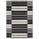 Harlow Reversible Block Black Rug