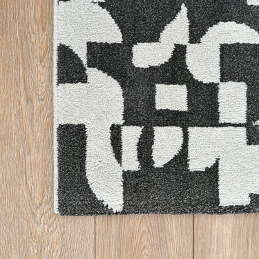 Lucas Urban Black/White Rug Mat