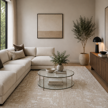 Luma Modern Neutral Rug
