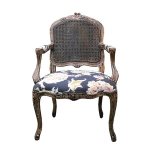 French Country Floral Armchair