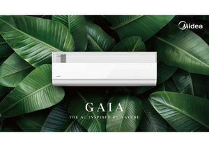 Midea Gaia Series 5.0KW Air Purifying Heat Pump / AC Hi-Wall Inverter with Wifi Control - No Installation