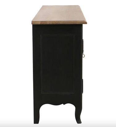 Manoir Sideboard side profile and depth view