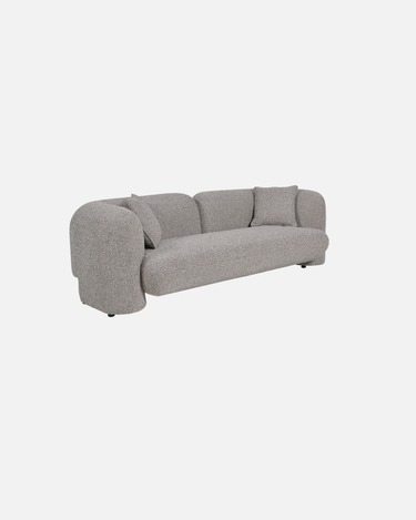 Seattle Curved Sofa - Double Espresso at Online8 Furniture Auckland NZ