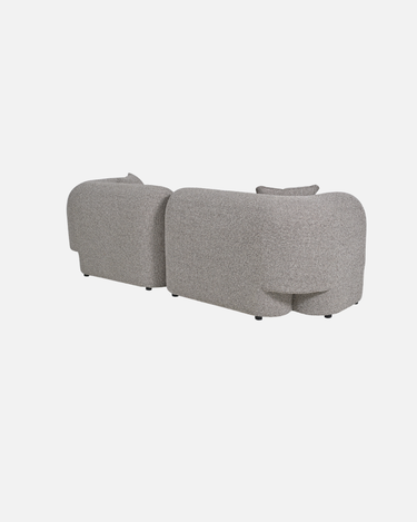 Seattle Curved Sofa - Birch at Online8 Furniture Auckland NZ