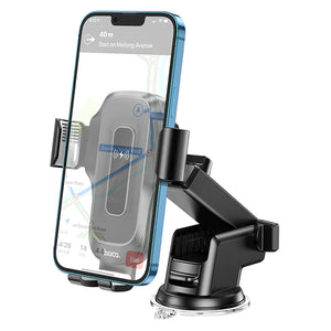 15W Wireless Charging Car Phone Holder for Windshield / Dashboard