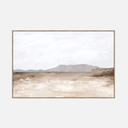 Canyon Print canvas artwork in a natural frame