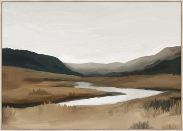 Somewhere Around Mackenzie Print Framed Canvas Wall Art at Online8 Furniture Auckland NZ