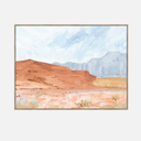 Red Rock Print Framed Canvas Wall Art at Online8 Furniture Auckland NZ