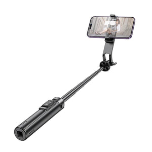 2 in 1 Selfie Stick w/ Camera Mount | Quad Pod | Remote