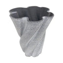 3D Vase Cal - Black/White at online8 furniture store Auckland