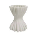 3D Vase Camden Small - White at online8 furniture store Auckland