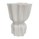 3D Vase Camila - White at online8 furniture store Auckland