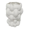 3D Vase Catalina - White at online8 furniture store Auckland
