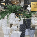 3D Vase Catalina - White at Online8 Furniture Auckland NZ