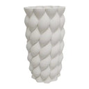3D Vase Cody - White at online8 furniture store Auckland