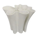 3D Vase Cohen - White at online8 furniture store Auckland