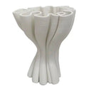 3D Vase Cooper - White at online8 furniture store Auckland