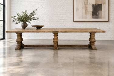 Maison Reclaimed Boat Wood Dining Table - 4000mm