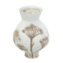 Ceramic Vase - Cream & Natural 29cm at Online8 Furniture Auckland NZ