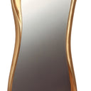 Tall vintage gold abstract mirror, 690 x 1720mm