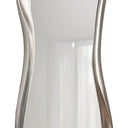 Tall vintage silver abstract mirror, 690 x 1720mm