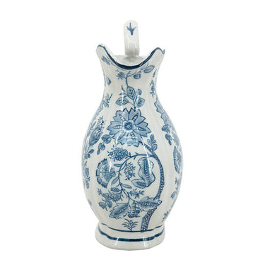 Chinoiserie Porcelain Pitcher - Blue & White - Medium (26cm)