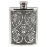 6oz Pewter Hip Flask with Celtic Knot Design at online8 furniture store Auckland
