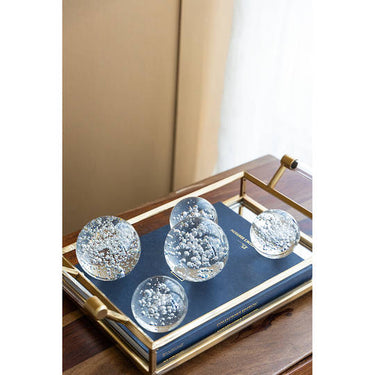 Bubble Spheres - Clear - Set of 3 (8cm)