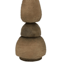 70cm Pebble Paper Mache Table Lamp - Natural /white at online8 furniture store Auckland